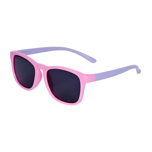 JoXiGo Gafas de sol polarizadas para niños y niñas (3-12 años) + soporte para gafas + bolsa de gafas de sol