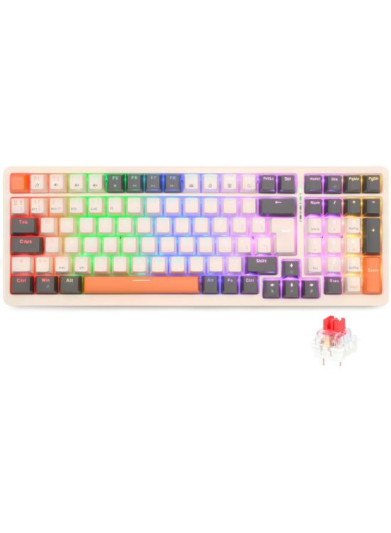 Exploración del Teclado Mecánico Rii 96%