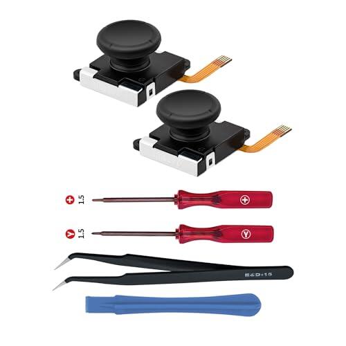 Tolesum Switch Joystick Reemplazo TMR 3D Analog Joycon para NS Switch/Switch OLED Joycon/Switch Lite con Kit de Herramientas de Reparación - Pas pour Switch 2