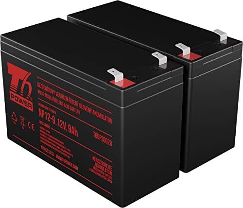 T6 Power Batería para Eaton Ellipse PRO 1600 VRLA 12 V