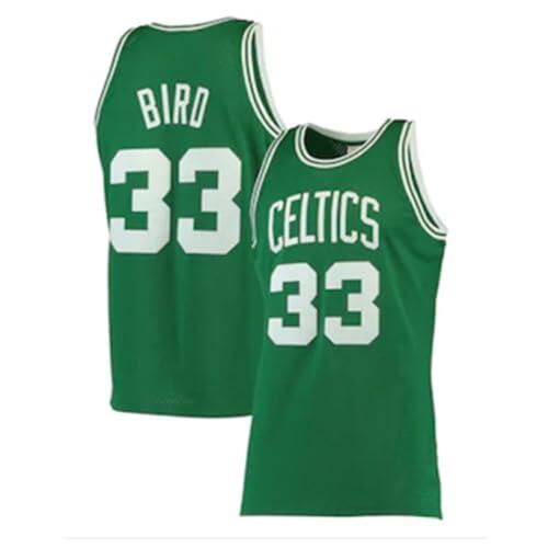 CLZWFZ Adultos 0#7#33#77# Camiseta de Baloncesto Neutral sin Mangas Chaleco de Baloncesto Camiseta con Revestimiento Deportivo Chaleco,33# Green,M