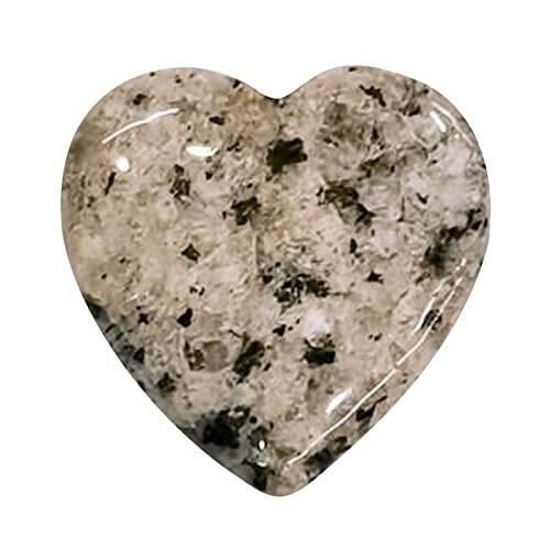 Trailrest Piedras para Hacer Joyas Forma de corazón Curación Cristal Piedra Preciosa Natural Amor Piedra Preciosa Rosa Amatista Maceta Pecera Decoración Relleno De Piedras para Jarrones (D, One Size)
