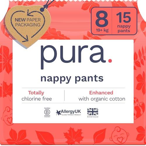 Guía Completa sobre los Pañales Tipo Braguita Eco Talla 8 de Pura para Pieles Sensibles