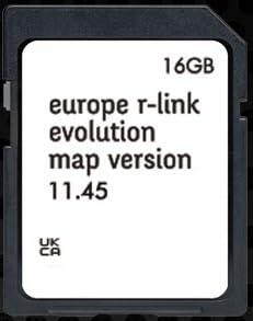 Tarjeta SD Navegación GPS Europa 2025 - v11.45 - Compatible con Renault R-Link (Rlink)