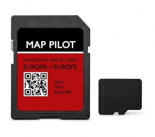 Tarjeta SD Navegación GPS Europa v24 2024 para Mercedes Becker Map Pilot