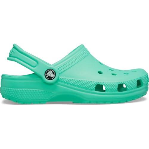 Crocs Classic Clog K Zuecos Unisex niños, Lagoon, 34/35 EU