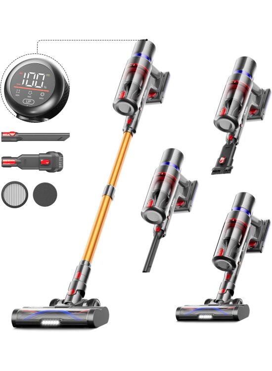 Potencia y Autonomía en Limpieza: Análisis de una Aspiradora Inalámbrica