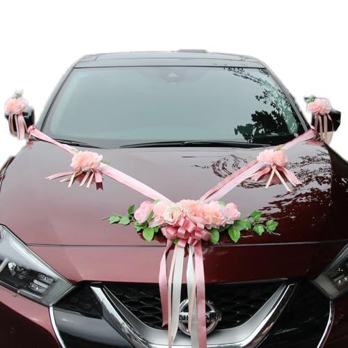 Elegancia sobre Ruedas: Todo sobre el Kit de Decoración Floral para Coches Nupciales