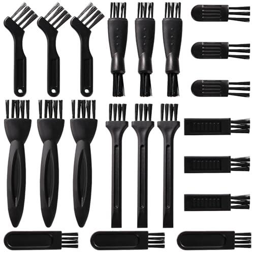 YIXISI 21 Piezas Juego de Cepillos de Limpieza para Maquinilla de Afeitar, Cepillo de Limpieza para Afeitadora Eléctrica, para Eliminar los Restos de Barba y el Polvo
