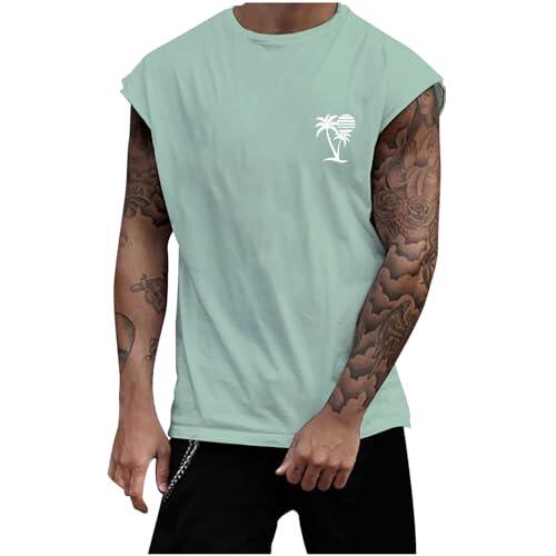 Camiseta de tirantes para hombre, con impresión 3D, camiseta deportiva para hombre, sin mangas, camiseta muscular, entrenamiento, deporte, fitness, camiseta interior, ajustada, informal, deportiva,