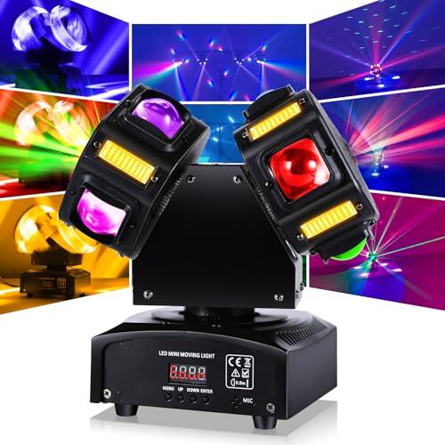 Iluminación profesional para eventos: análisis completo de la cabeza móvil BOSYTRO 120W