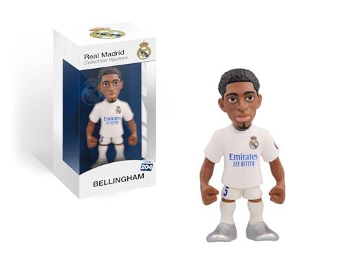 MINIX BANDAI Collectible Figurines MN18383 Figura de Bellingham, Real Madrid, Coleccionables de 12 cm para Exhibición, Idea de Regalo para Niños y Adultos, Fans de fútbol