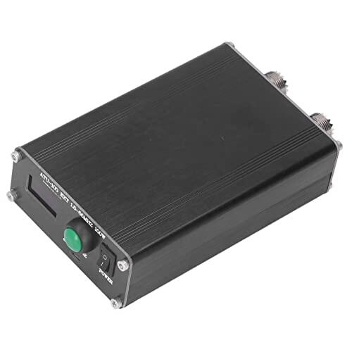 Sintonizador de Antena Automático ATU‑100 de 1,8 a 55 MHz Pantalla de 0,96 Pulgadas Sintonizador de Radio con Carga USB Sintonizador de Antena de Onda Corta de Código Abierto
