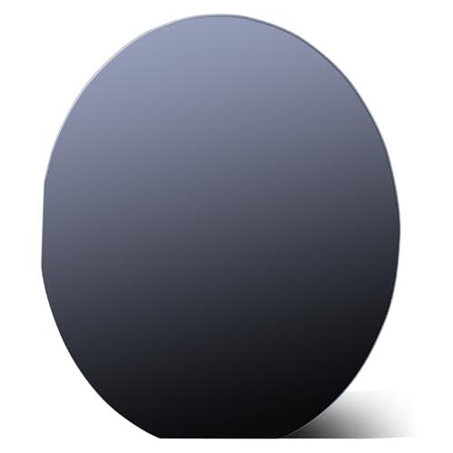 stonylab Oblea de Silicio Monocristalino de Grado Prime, 10.16 cm de Diámetro, Tipo N, Dopante Fósforo, Orientación 100, Pulido en un Lado para Aplicaciones de Semiconductores de Baja Resistencia