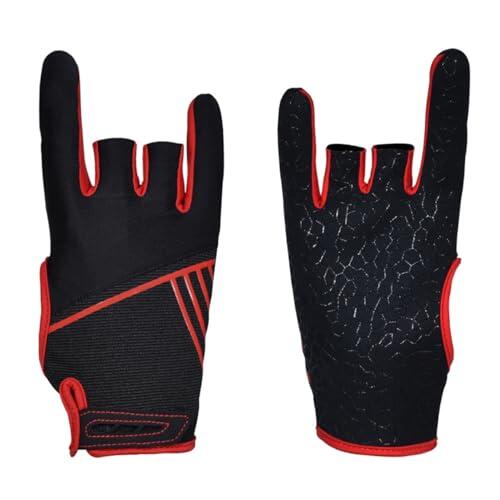 KITANDOVE 1 par de guantes transpirables guantes de bolos accesorios de bolos guantes agarrar guantes de bolos para hombre guantes de gimnasia al aire libre guantes de bolos guantes deportivos