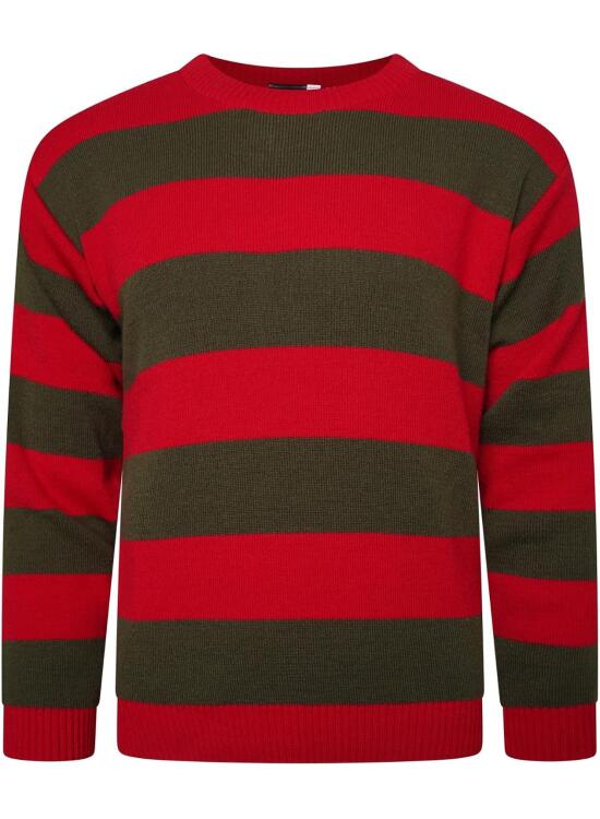 VEARZ Jersey de punto unisex para adultos, diseño de pesadilla en Elm Street, Halloween, fiesta, talla grande S-XXL