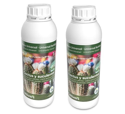 El secreto definitivo para unos cactus sanos y fuertes: Análisis del abono CULTIVERS