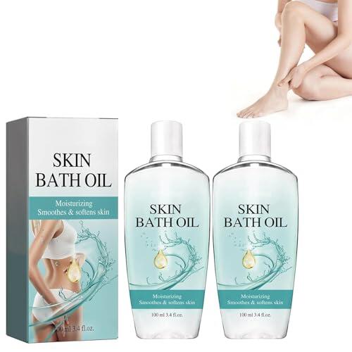 Grgowe 2Pc Aceite De Baño Original Suave,Skin So Soft Aceite De Baño Original,Aceite De Baño Original Para La Piel,Aceite De Baño Original Suaviza La Piel Suave,Suaviza y Suaviza La Piel Seca o Áspera