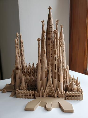 Generico Sagrada Familia, Barcelona Landmark Model, Architectural Sagrada Familia Model, Unique Barcelona Souvenir, Artistic Sagrada Model
