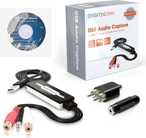 Rescata tus viejos vinillos y casetes: Guía completa de la tarjeta de captura de audio Digitpro BR605