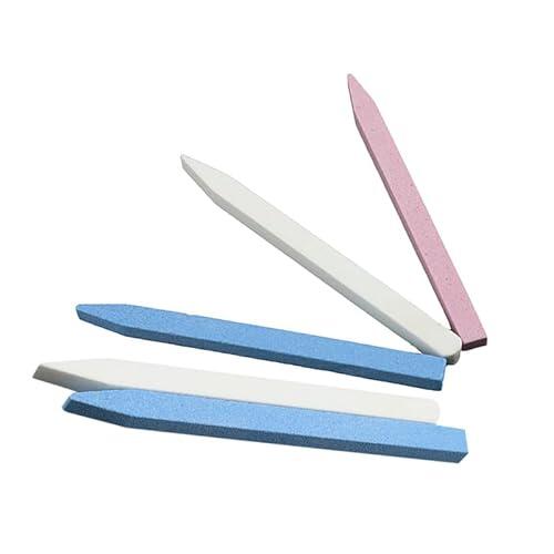 HAPINARY Juego de 5 limas de uñas, lima de cutículas, bloques de pulido de uñas, bloque de pulido de uñas, bloque de lima de uñas, piedra pómez para eliminar rápidamente las cutículas, pulido de uñas