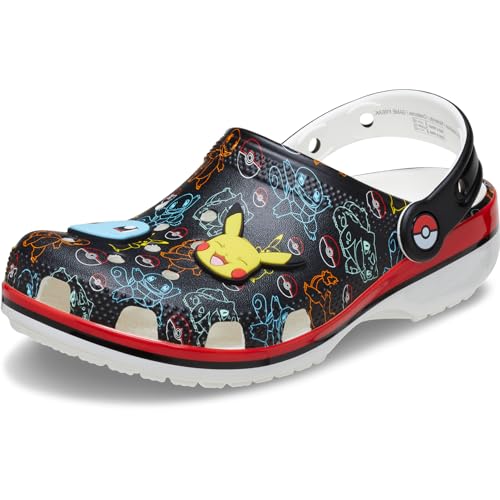 Crocs Pokemon Print CLS CLG T, Zuecos Unisex niños