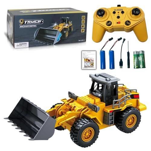 Construcción en miniatura: análisis del bulldozer teledirigido LioMaxi 1:16