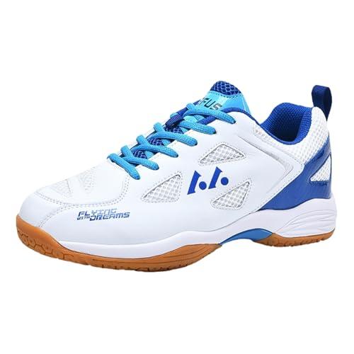 Leichtrit Zapatos De BáDminton,Zapatos De BáDminton Hombre,Zapatillas De Tenis para Mujer,Antideslizante Y Resistente Al Desgaste,Agarre CóModo Y Firme,Ligeras Transpirables,para Tenis BáDminton