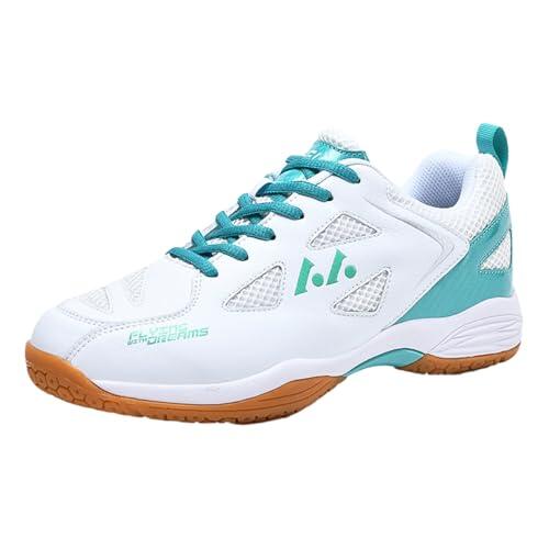 Leichtrit Zapatos De BáDminton,Zapatos De BáDminton Hombre,Zapatillas De Tenis para Mujer,Antideslizante Y Resistente Al Desgaste,Agarre CóModo Y Firme,Ligeras Transpirables,para Tenis BáDminton