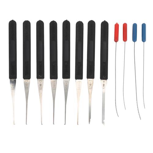 Kit de Extractor de Llaves Rotas de 12 Piezas, Juego de Extractores de Grifos de 0,2 a 0,4 Mm, Kit de Herramientas de Extracción K Rotas