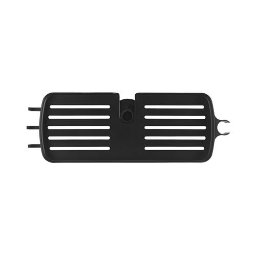 Beldray LA035662FEU7 Estante de ducha con clip - soporte para cabezal de ducha, carrito de ducha, ganchos para colgar, se adapta a la mayoría de los rieles elevadores, cierre ajustable (18-25 mm)