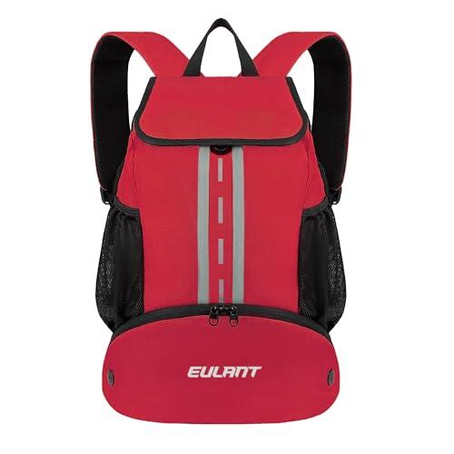 EULANT Mochila Futbol con Zapatillero,Impermeable Bolsa Deporte para Balonmano Voleibol Natación Entrenamiento Senderismo Campamento Compras Playa Escolar,Versión Básica