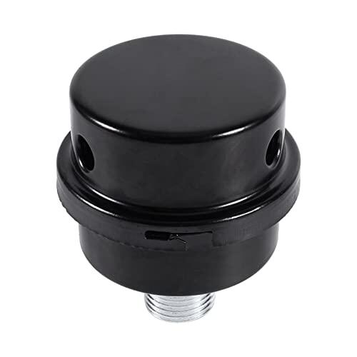 Silenciador de Filtro de Silenciador con Conector de Rosca G1/2 para Compresión de Aire sin Aceite, Colador de Aire, Filtración con Reducción de Ruido, Adecuado para Filtro sin