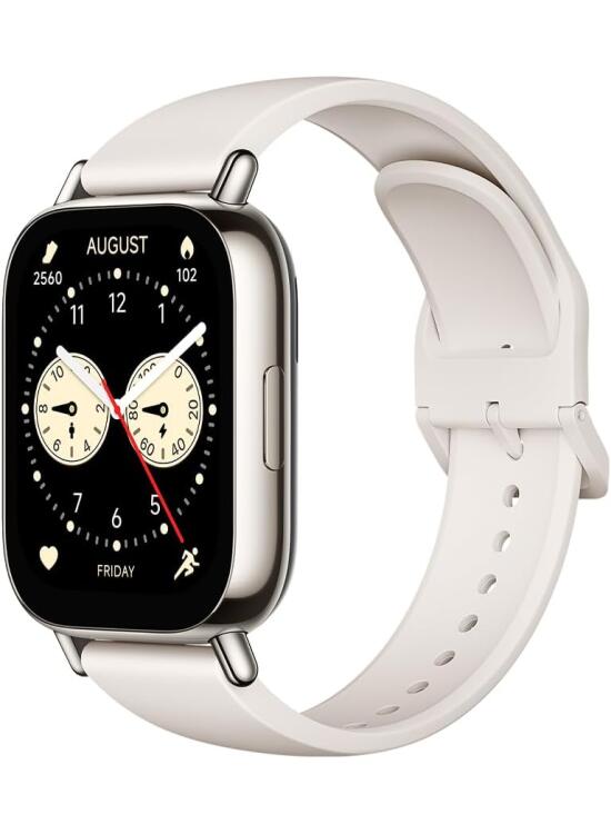 XIAOMI Redmi Watch 5 Lite, Llamadas Bluetooth, Pantalla AMOLED de 1.96 Pulgadas, Monitor de frecuencia cardíaca, 150 Modos Deportivos, hasta 18 días de autonomía, Dorado