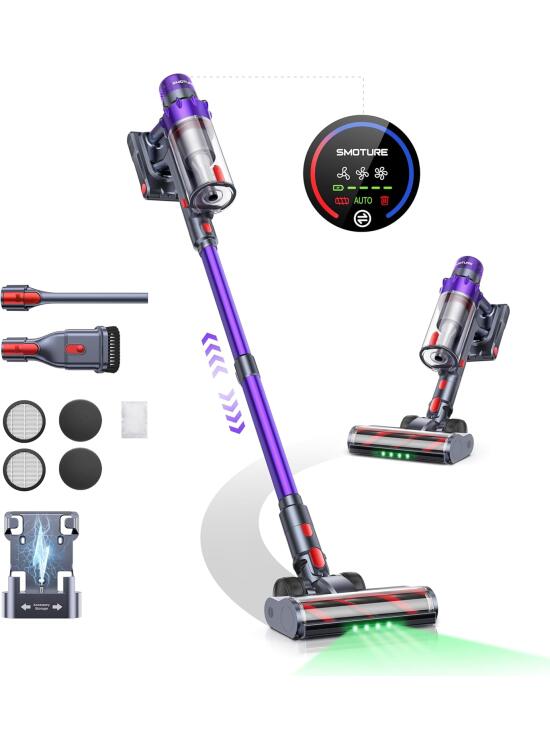 Potencia y Autonomía: Análisis Detallado de una Aspiradora Vertical Innovadora