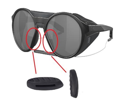 Galaxy - Almohadilla de nariz de repuesto compatible con Oakley Clifden OO9440 Forager, lentes de sol Plazma