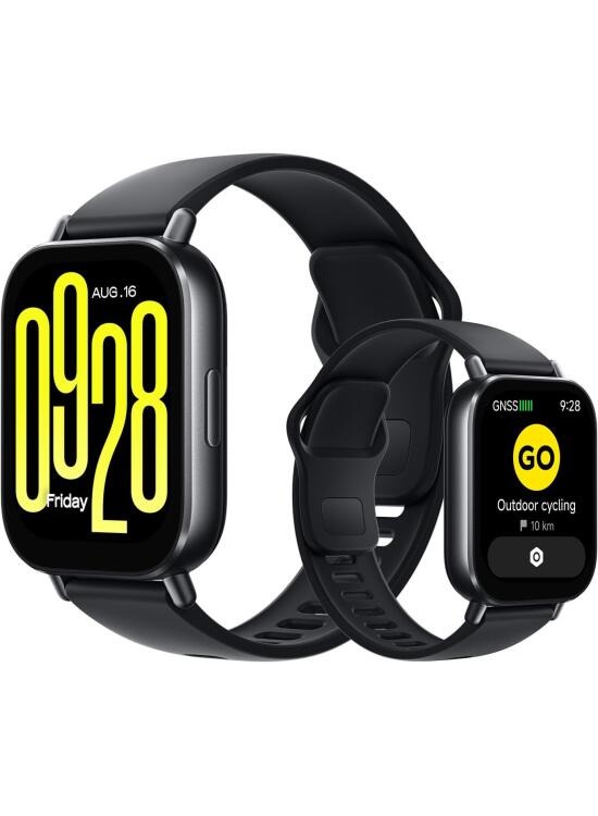 XIAOMI Redmi Watch 5 Active, Llamadas Bluetooth, Pantalla LCD de 2 Pulgadas, Monitor de frecuencia cardíaca, 140 Modos Deportivos, hasta 18 días de autonomía, Negro