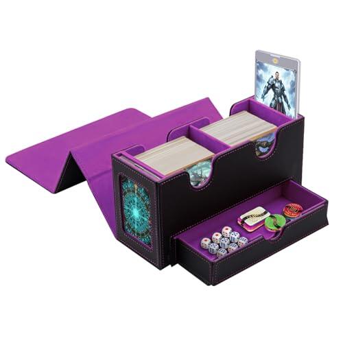 Guía completa de la caja de cartas Tolesum de doble capa para Magic: The Gathering y TCG
