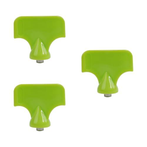 CENPEK 3 Piezas de Llave de Clavos para Atletismo, Herramienta de Repuesto para Quitar Clavos de Calzado Deportivo, Accesorios Deportivos para Atletismo con Clavos para Calzado Deportivo