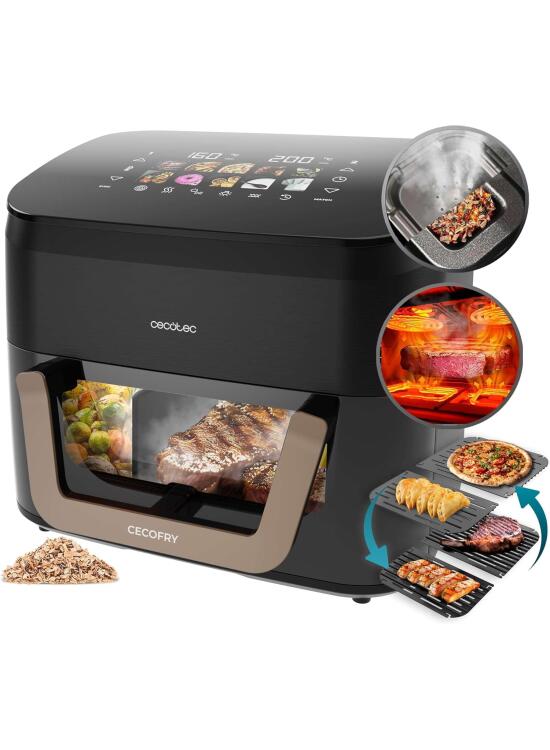 Cocina Multifuncional: Análisis de la Freidora de Aire Cecotec Cecofry&Grill Smokin' 11000