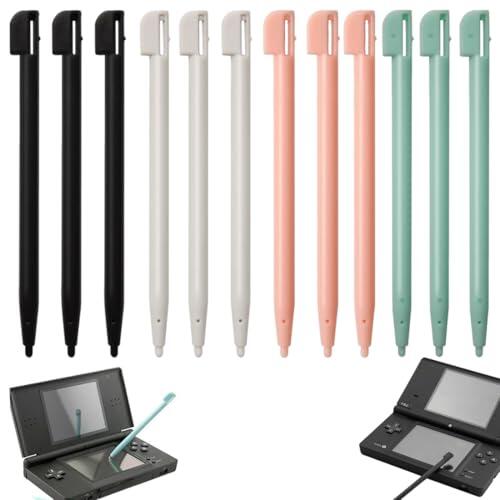 UYVPAER 12Pcs Lápiz Táctil Para Nds Lite Dsl Ndsl Ndsl - Bolígrafos Táctiles De Plástico Para Una Operación Suave Y Precisa En La Pantalla Táctil