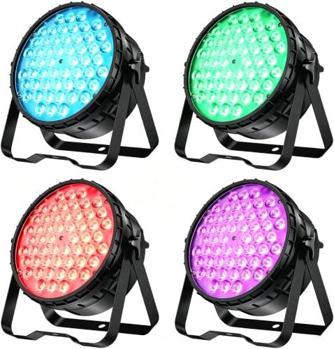 Iluminación Profesional para Escenarios: Análisis del Pack de 4 Luces PAR LED Betopper