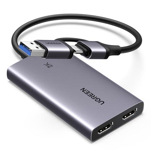 Guía Completa de la Capturadora de Vídeo UGREEN HDMI a USB: Rendimiento y Versatilidad