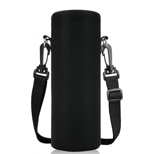 JEYORZY 1 pcs Bolso Térmico Portátil de Neopreno para Botella de Agua, con Correa de Hombro Desmontable - Bolso de Botella de Agua Portátil de Neopreno para Mantener Tus Bebidas, para Deportes, Viajes