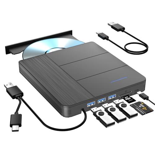 El almacenamiento óptico multifuncional: Análisis de la unidad Blu-ray externa 7 en 1 de IQUQIXL