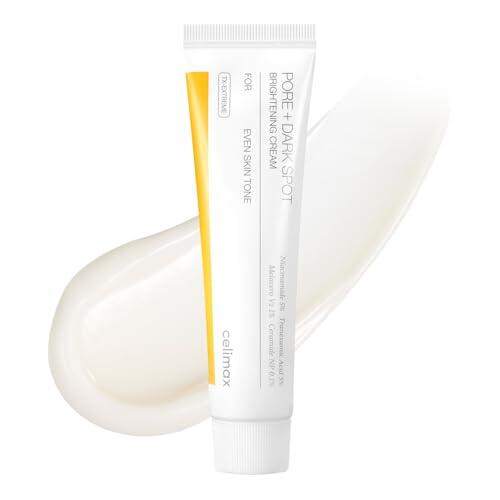 celimax Crema iluminadora para puntos oscuros con niacinamida, ácido tranexámico, crema Txa, minimizador de poros, no irritante, hidratante, para pieles sensibles, 35 ml