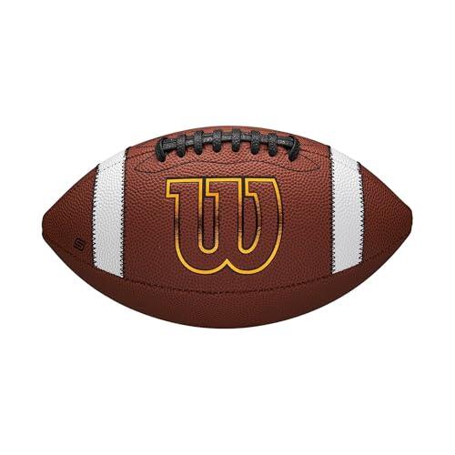 Wilson GST SpeedSkin - Balón de fútbol, Color marrón