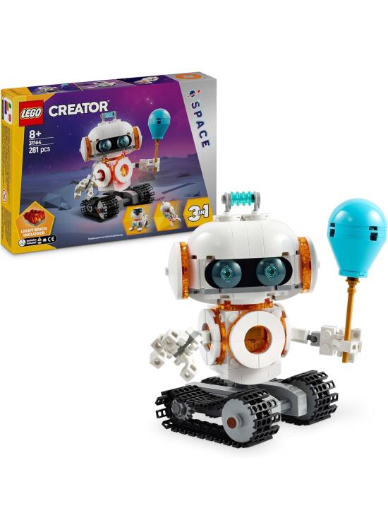 ¡Despega la Creatividad! Análisis del LEGO Creator 3 en 1 Robot Espacial