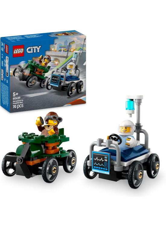 Un Vistazo Detallado al Set LEGO City: Carreras Inesperadas