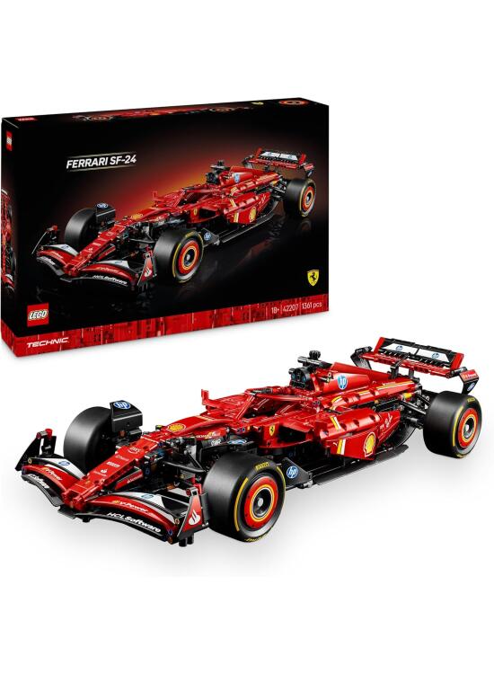 El Desafío de la Ingeniería: LEGO Technic Ferrari SF-24 F1